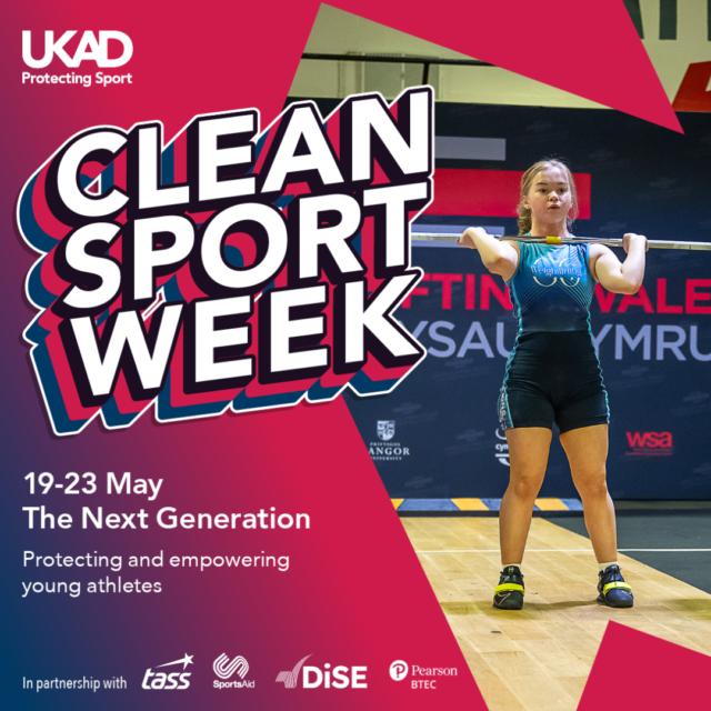 Clean sport week