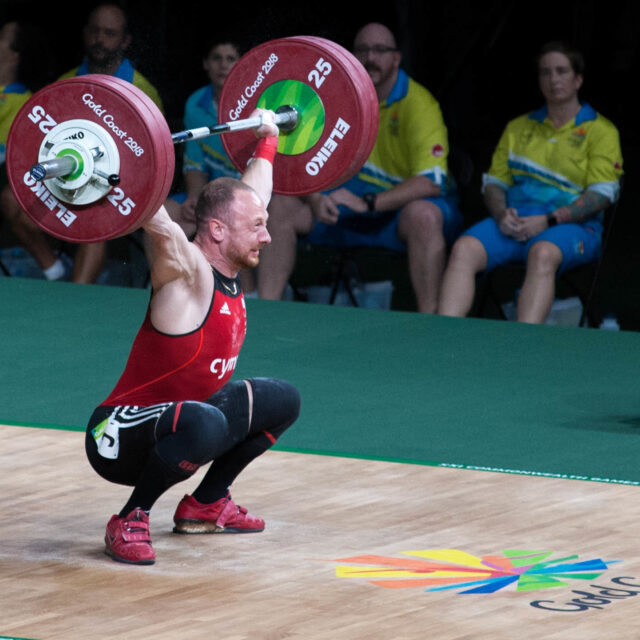 Gareth Evans Snatches 136kg