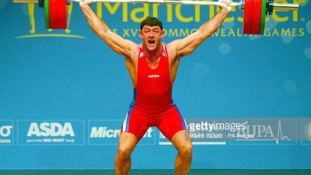 David Morgan successful Snatch in Manchester 2000 Commonwealth Games
